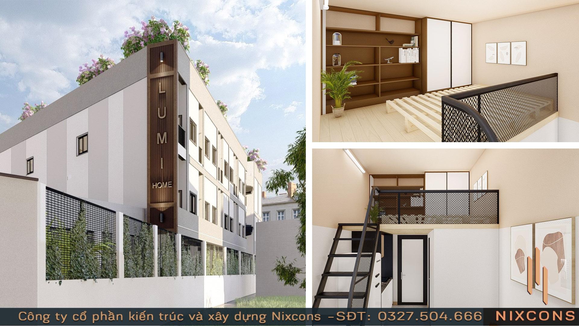 thi công nhà trọ công nhân tại hồng phong hải phòng