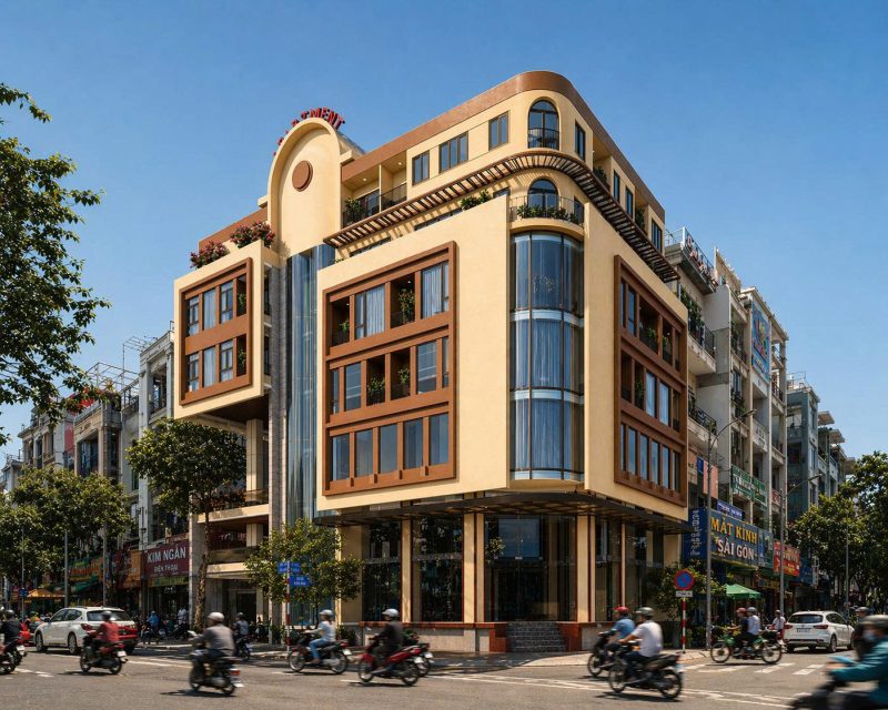 Cải tạo tòa văn phòng thành căn hộ dịch vụ tại đông vệ thanh hóa (6)