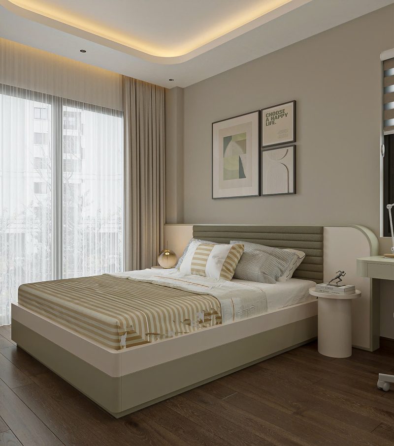 Thiết kế nội thất căn hộ dịch vụ kết hợp ở tại Hòa Lạc (20)
