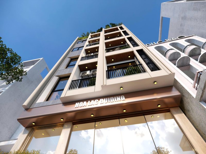 Tòa căn hộ dịch vụ kết hợp ở 7,5x24m 6 tầng 1 hầm tại Hòa Lạc ĐẸP (6)
